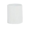 WASTE UPVC 32MM COUPLING               GREY