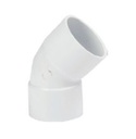 WASTE UPVC 32MM OFFSET - 45'          WHITE