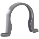 WASTE UPVC 40MM SADDLE CLIP           WHITE