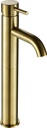 JTP VOS TALL SL BASIN MIXER BRUSHED BRASS