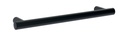 BTX ROSELESS Yardley Grab Rail 35 x 600mm - Matt Black c/w Brass Inserts