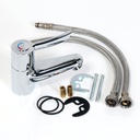 Fitzroy of London Sequential Basin Mixer Tap - Polished Chrome