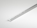 Tileasy 12mm Contract Metal Trim - Chrome - (Pack of 5)