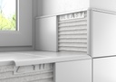Tileasy Chrome Box Trim Corners 8mm (1 Pack)