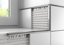 Tileasy 12mm Plastic Contract Tile Trim - Cream - (pack of 10)