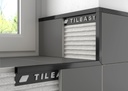 Tileasy Metal Box Trim Corners - Matt Black