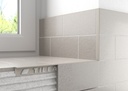 Tileasy 8mm Plastic Pro Tile Trim - White - (pack of 10)