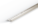 Tileasy 12mm Square Edge Trim - Stainless Steel Effect - (Pack of 5)