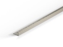 Tileasy 10mm Plastic Square Edge Tile Trim - Black - (pack of 10)