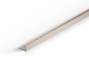 Tileasy 6mm Plastic Square Edge Tile Trim - Ivory - (pack of 10)