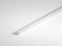 Tileasy 6mm Plastic Square Edge Tile Trim - Jasmine - (pack of 10)