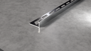 Tileasy 12mm Utility Square Edge Trim - Chrome - (Pack of 5)