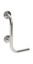 BTX KNOWLE 25mm GRAB RAIL + TOILET ROLL HOLDE