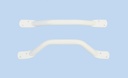 BTX MILD STEEL FLAT END GRAB RAIL 25 X 450mm
