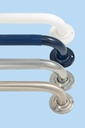 BTX MILD STEEL GRAB RAIL 35 X 450mm BLUE