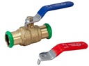 EP 28mm PEGA DZR PRESS LEVER VALVE RED/BLUE