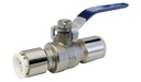 SPEEDFIT RWC LEVER VALVE BLUE/RED 15mm
