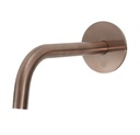 JTP VOS SLIM BASIN SPOUT 200MM BRUSHED BRONZE