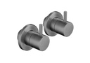 JTP VOS WALL VALVES BRUSHED BLACK