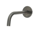 JTP VOS SLIM BASIN SPOUT 200MM BRUSHED BLACK BRUSHED BLACK