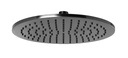 JTP VOS ROUND SH HEAD 250MM BRUSHED BLACK