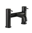 JTP VOS DECK MOUNTED BATH FILLER MATT BLACK