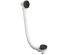 JTP VOS CLICK CLACK BATH WASTE MATT BLACK 125CM