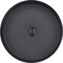 JTP VOS MATT BLACK GRADE 316 SS COUNTER TOP BASIN