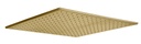 JTP HIX CEILING MOUNTED400MM OVERHEAD SH BRUSHED BRASS