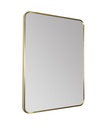 JTP HIX 680 MIRROR +OUT LIGHT BRUSHED BRASSR