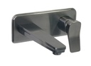 JTP HIX SL WM BASIN MIXER BRUSHED BLACK