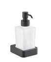 JTP HIX SOAP DISPENSER & HOLDER MATT BLACK