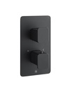 JTP HIX TH concealed 1 outlet SH valveMATT BLACK
