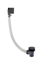 JTP HIX CLICK CLACK BATH WASTE MATT BLACK