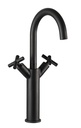 JTP SOLEX TALL BASIN MIXER MATT BLACK