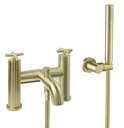 JTP SOLEX BATH SH MIXER WITH KIT BRUSHED BRASS