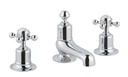 JTP GROV 3 HOLE DECK MOUNTED BATH FILLER,CHROME