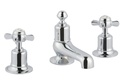 JTP GROV 3 HOLE DECK MOUNTED BATH FILLER,CHROME