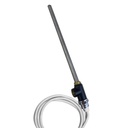 JTP HEATING ELEMENT 600W + T PIECE MATT BLACK