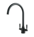 JTP BLINK SINK MIXER, SWIVEL SPOUT MATT BLACK