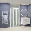 LK 800MM BIFOLD DR  SILVER ROKU