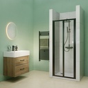LK 1000MM BIFOLD DR  BLACK ROKU