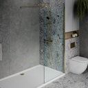 LK 900MM WALK IN PANEL  BB 8MM ROKU