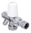 Altecnic 15mm Screw Down Lockshield Comes with Drain Off