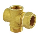 Altecnic 22mm X 3/4 inch 4 Way Fitting Comes with  Nut & Olive