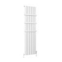 Peretti 1800 x 470 Aluminium Radiator - Matt White