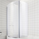 Beaufort Screen Type 2 Folding Doors Left Handed Bathscreen - Chrome