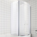 Beaufort Screen Type 2 Folding Doors Right Handed Bathscreen - Chrome
