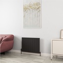 Kingswood Slimline 600 x 810 Aluminium Radiator - Matt Black