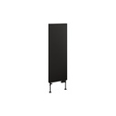 Wingrave 1200 x 410 Flat Panel Radiator - Matt Black
